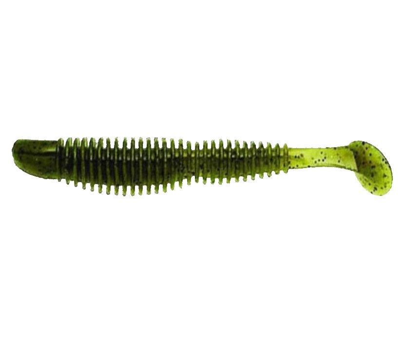 Силиконовая приманка Reins Bubbling Shad 3 76 мм 8 шт 429-Motor Oil Pepper   BS3-429 — характеристики,
	                                    особенности конструкции