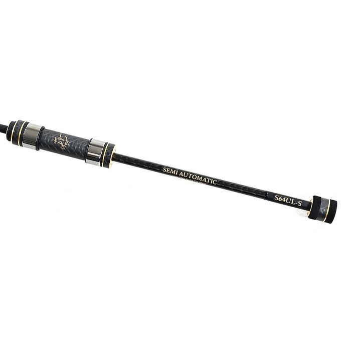 Спиннинг Xesta Black Star Extra Tuned S64UL-S 193 см 4 гр  Semi Automatic  XBSET-S64UL-S — крупный план
	                                    2