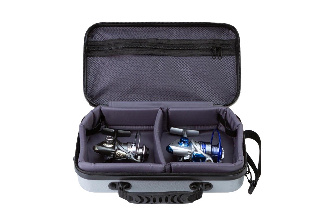 Кейс Для катушек Garry Zonter Для двух катушек  34,5х18,5х11 см Серый — крупный план
	                                    4