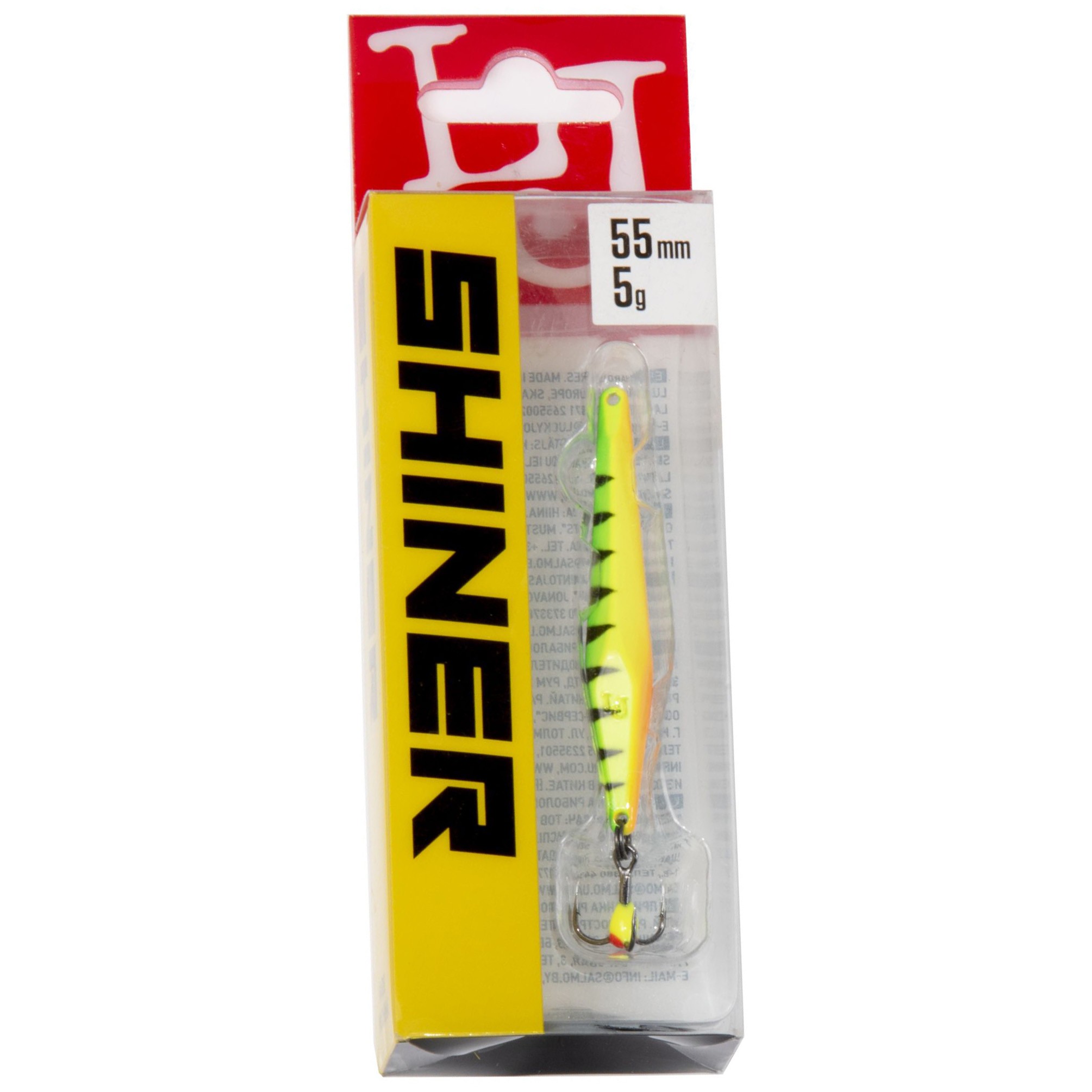 Зимняя Блесна Lucky John Shiner 5,1 гр 55 мм T   LJS55-T — крупный план
	                                    1