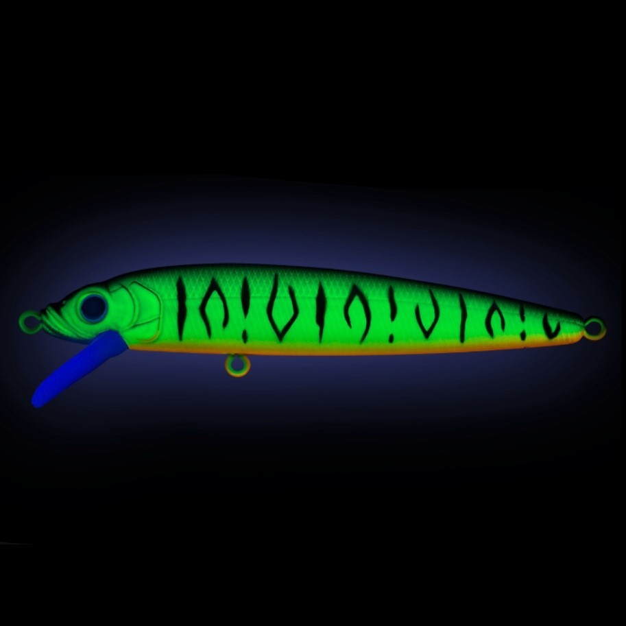 Воблер Strike Pro Alpha Minnow 95 GC01S Mat Tiger 9 гр   EG-034F#GC01S — крупный план
	                                    1