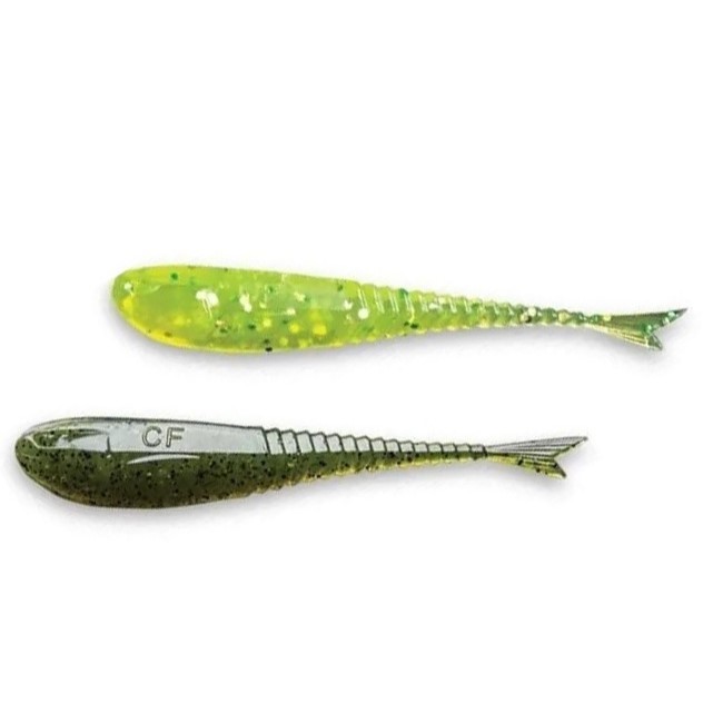 Силиконовая приманка CF Glider 1.2 30 мм 16 шт 16/20   70-30-16/20-6 — характеристики,  особенности конструкции