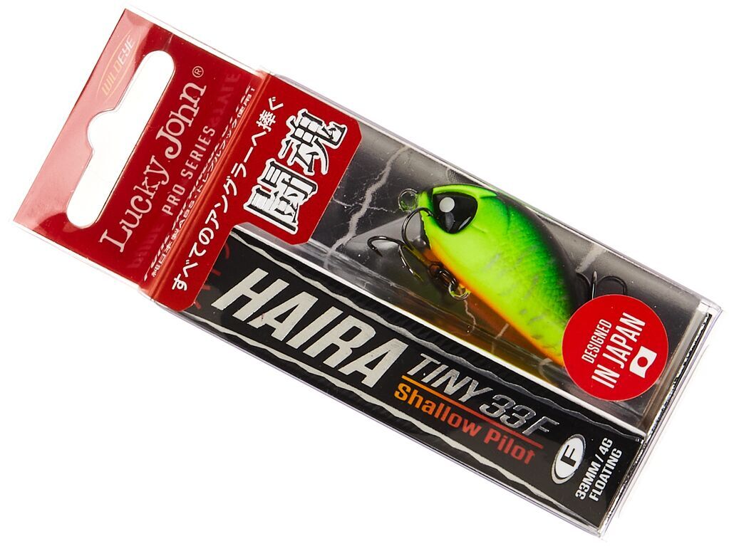 Воблер Lucky John Haira Tiny 33F Shallow Pilot 301 4 гр Pro Series  HAT33F-301 — крупный план
	                                    2