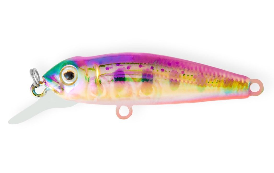 Воблер Strike Pro Midge 40 AR152G Transparent Pearl Arctic Char 2 гр   EG-074SP#AR152G — характеристики,
	                                    особенности конструкции
