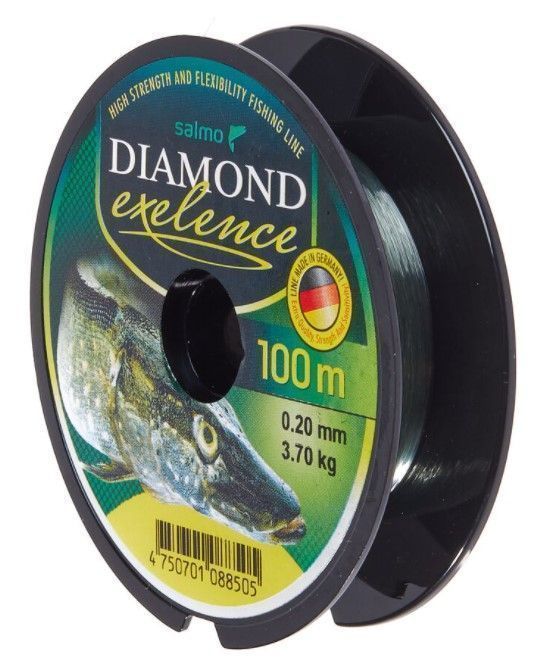 Леска монофильная Salmo Diamond Exelence 100 м 0,2 мм    4027-020 — характеристики,
	                                    особенности конструкции