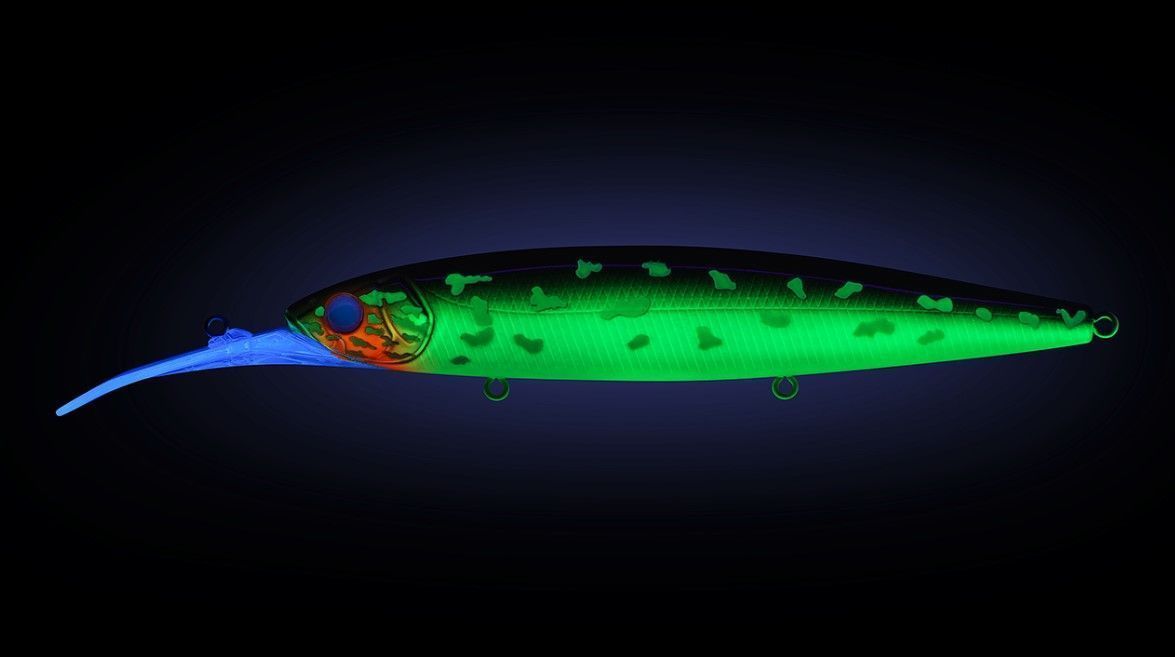 Воблер Strike Pro Bold Deep Diver 130SP AC202F Hot Pike 24,5 гр   EG-191L-SP#AC202F — крупный план
	                                    1