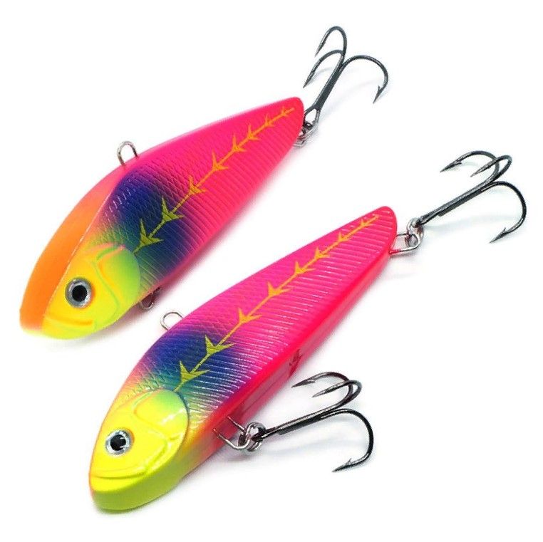 Воблер Kosadaka Ion Vib 85S PVT 32 гр   PVIB85-PVT — крупный план
	                                    1