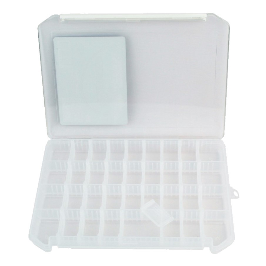 Коробка Meiho Clear Case  25,5х19х2,8 см    C-1200NS — крупный план
	                                    1