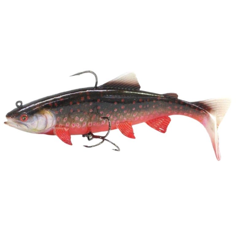Силиконовая приманка Fox Rage Replicant Realistic Trout 9 230 мм 1 шт Super Natural Atlantic Char   NSL1345 — характеристики,
	                                    особенности конструкции