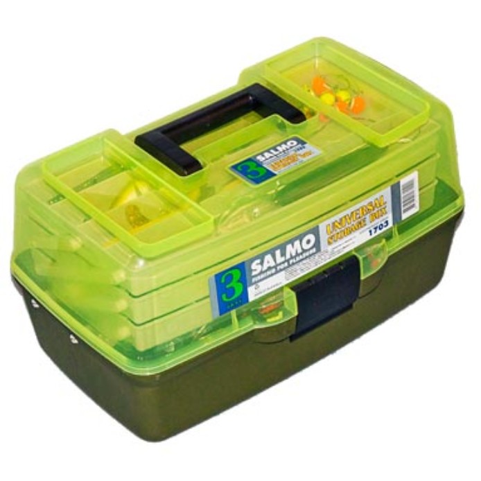 Ящик Salmo 3x-пол.  36х21,5х19,5 см 03   1703 — характеристики,
	                                    особенности конструкции