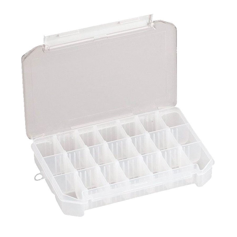 Коробка Meiho Clear Case  20,5х14,5х2,8 см    C-800NS — крупный план
	                                    1