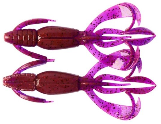 Силиконовая приманка Keitech Crazy Flapper 3.6 91 мм 7 шт PAL#13 Mistic Spice — характеристики,  особенности конструкции