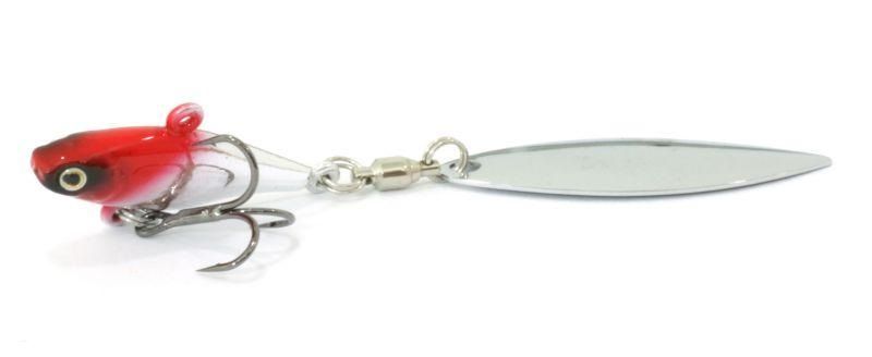 Тейл-спиннер Strike Pro Micro Whaker 30 11 гр 88 мм Redhead   JG-001A#022PE — характеристики,
	                                    особенности конструкции