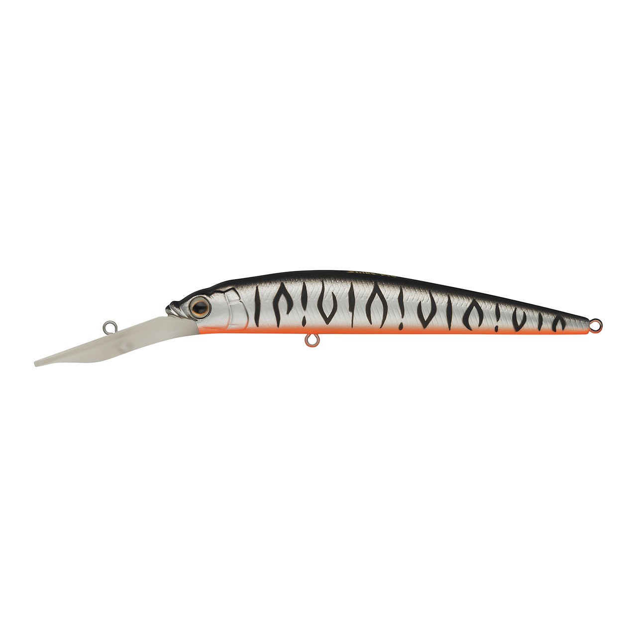 Воблер Strike Pro Alpha Diver 110 A243ES Grey Shadow Mat Tiger 13 гр   JL-062F#A243ES — характеристики,  особенности конструкции