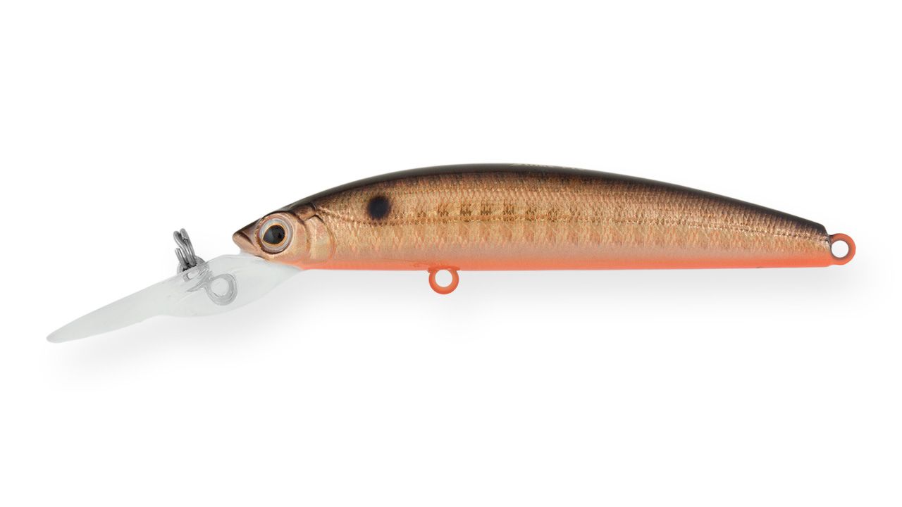 Воблер Strike Pro Magic Minnow 85 613-713 Black Back Smoked OB 9,3 гр   EG-068F#613-713 — характеристики,
	                                    особенности конструкции