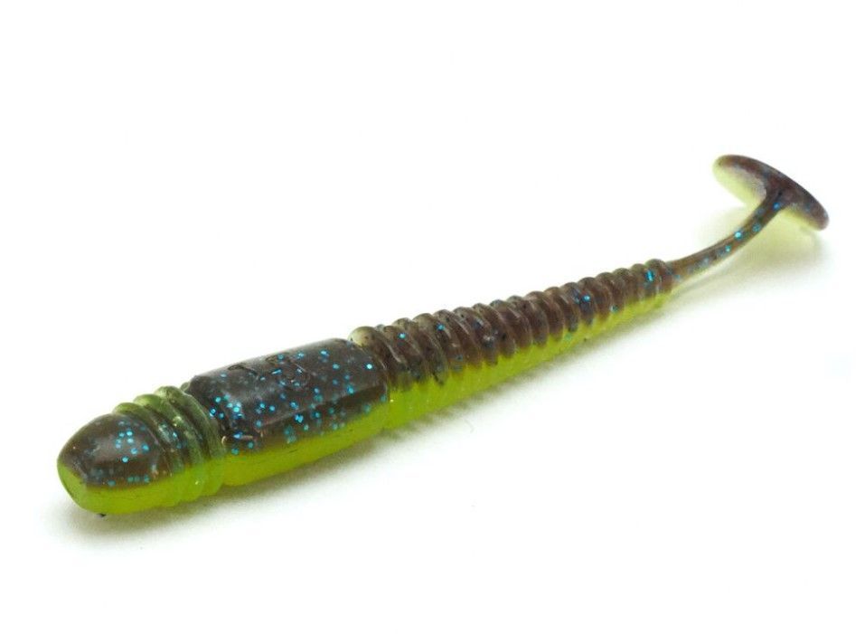 Силиконовая приманка Lucky John Tioga 2.9in 75 мм 7 шт T53 Pro Series  140103-T53 — крупный план
	                                    1