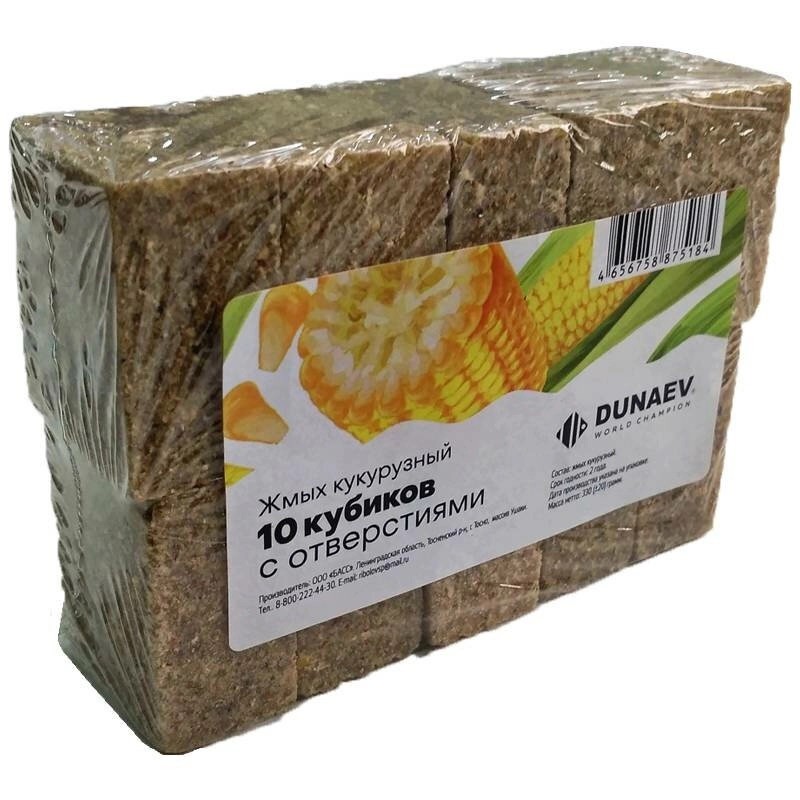 Насадка Dunaev Жмых Кукурузный   300 г — крупный план
	                                    1