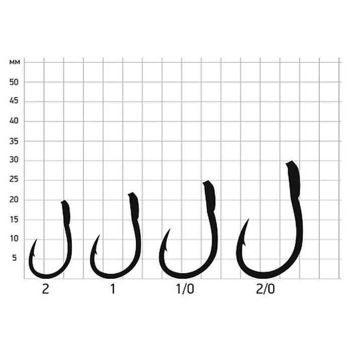 Крючок Ассист Saikyo SSA Single Assist №1/0 4 шт GLOW   SSA-1/0-4 — крупный план
	                                    1