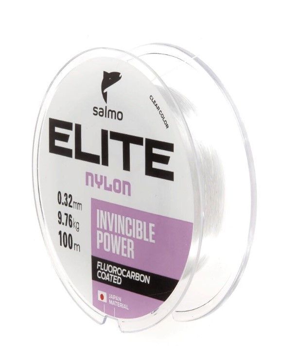 Леска монофильная Salmo Elite Fluoro Coated Nylon 100 м 0,32 мм    4118-032 — характеристики,
	                                    особенности конструкции