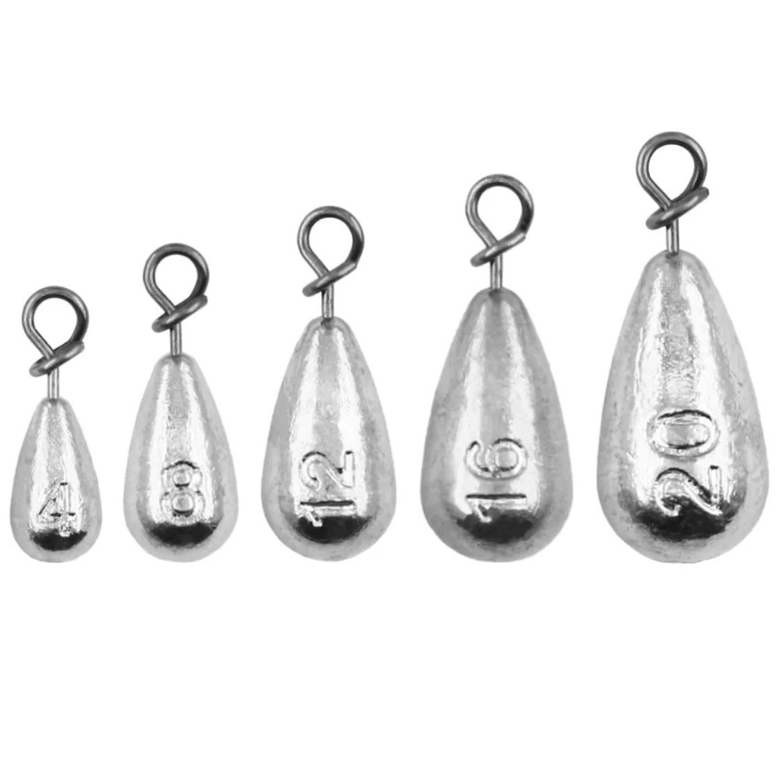 Груз Мормыш Колокол №1 20 гр 5 шт  Набор: 4 гр, 8 гр, 12 гр, 16 гр, 20 гр.  NKOLBS-01 — характеристики,  особенности конструкции