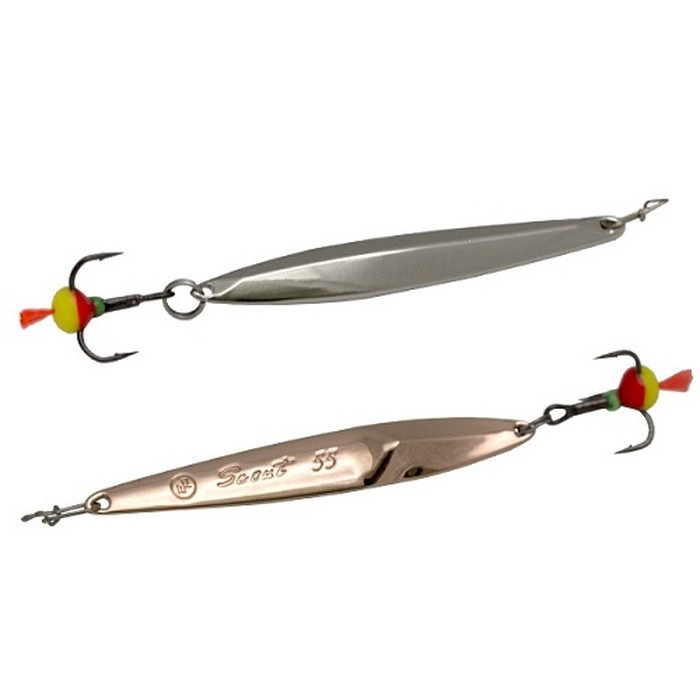 Зимняя Блесна ECOPRO Scout 11 гр 75 мм S/C   EPVJSC75SC — характеристики,  особенности конструкции