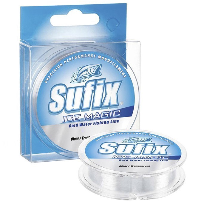 Леска монофильная Sufix Ice Magic 50 м 0,135 мм Прозрачная   DS1XL014024A5I — характеристики,
	                                    особенности конструкции