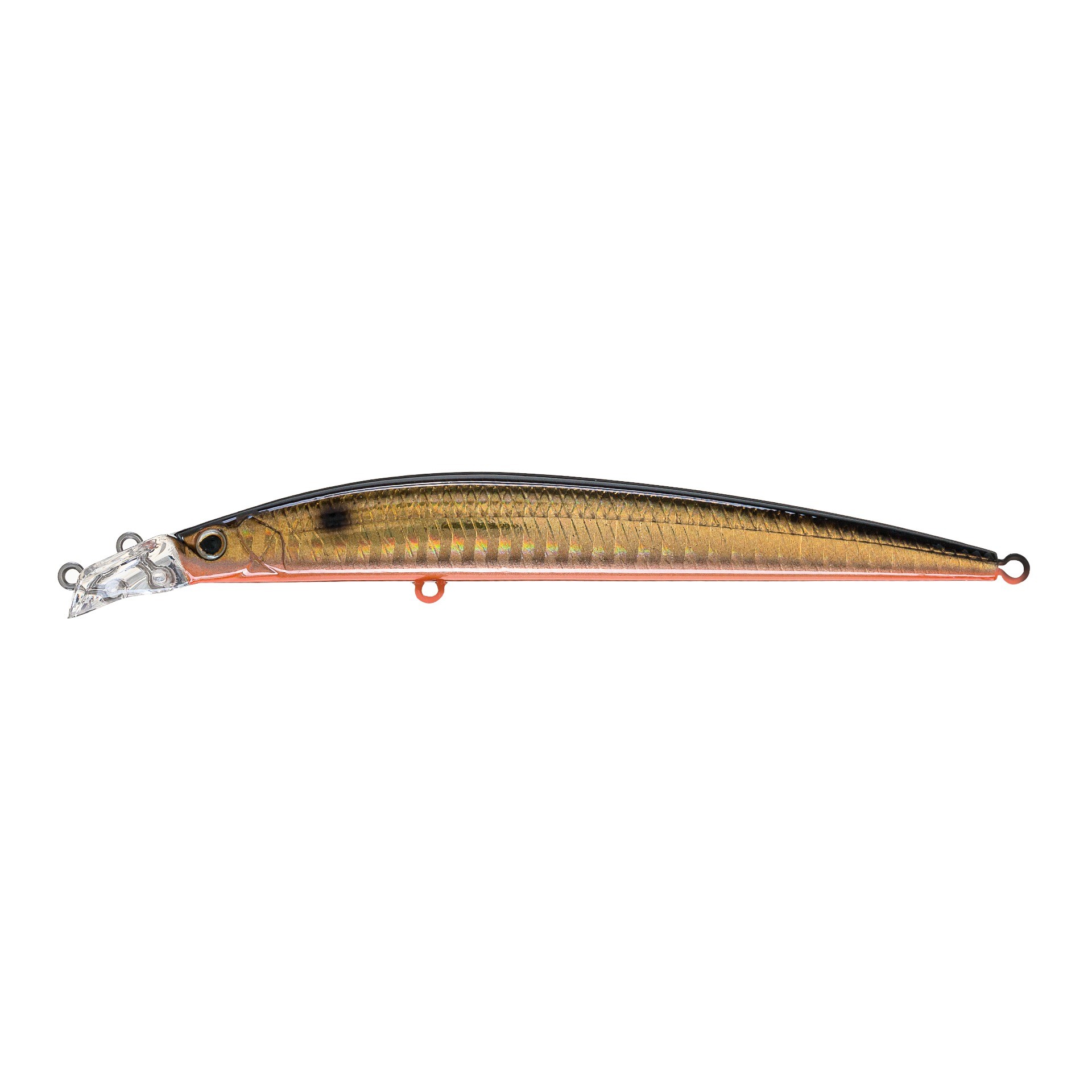 Воблер Strike Pro Top Water Minnow 110 613-713 Black Back Smoked OB 10,5 гр   JL-166F#613-713 — характеристики,  особенности конструкции