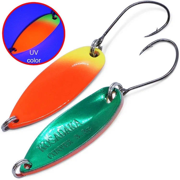Колеблющаяся Блесна Kosadaka Trout Police Convex 3.3 3,3 гр 32 мм Mc11   Tl-Cnv-Mc11 — характеристики,
	                                    особенности конструкции