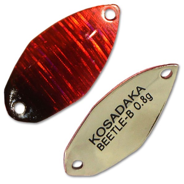 Колеблющаяся Блесна Kosadaka Trout Police Beetle-B 0,8 гр 21 мм X59   TL-BTB-X59 — характеристики,
	                                    особенности конструкции