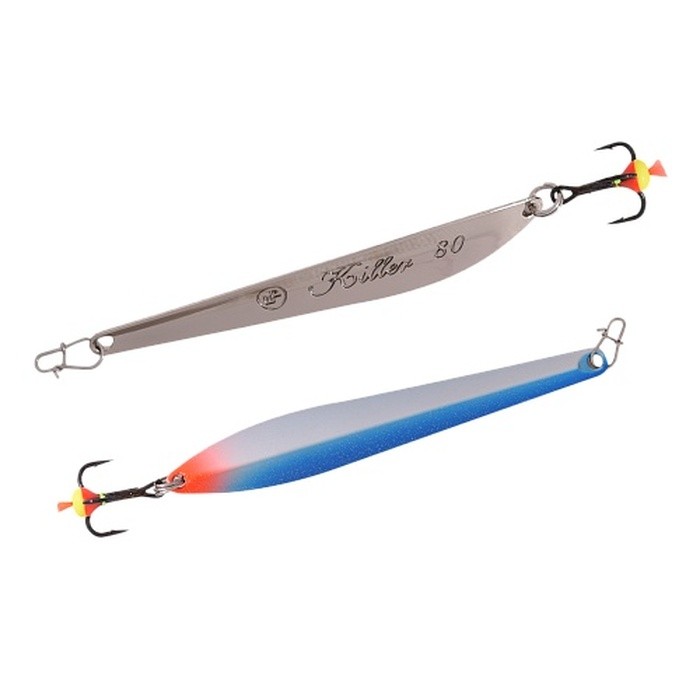 Зимняя Блесна ECOPRO Killer 13 гр 80 мм BLS   EPVJKT80BLS — характеристики,  особенности конструкции