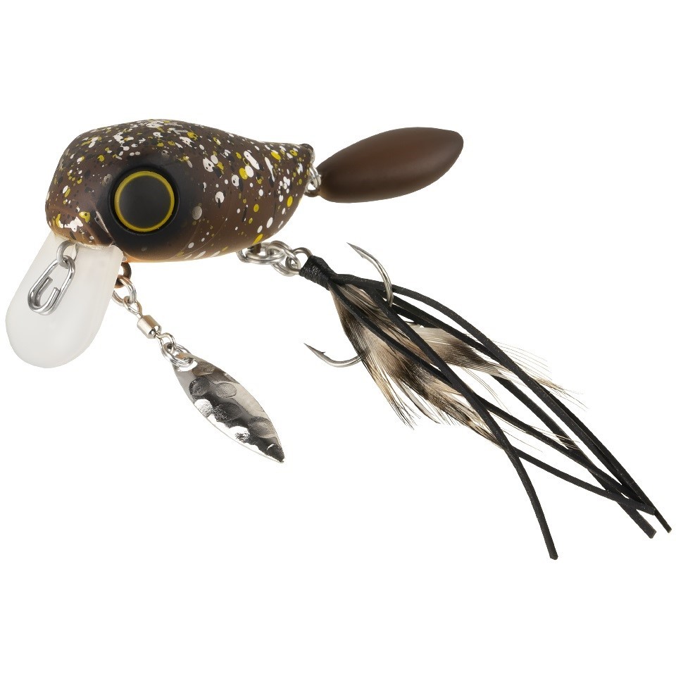 Воблер Jackall Micro Tappy 54F Brown Bug 4,8 гр — характеристики,
	                                    особенности конструкции