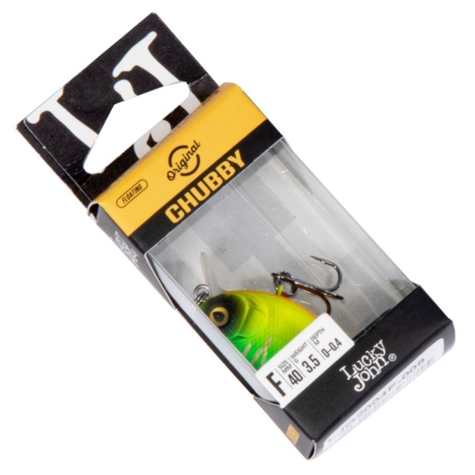 Воблер Lucky John Chubby 40F 009 3,5 гр Original  LJO2004F-009 — крупный план
	                                    2