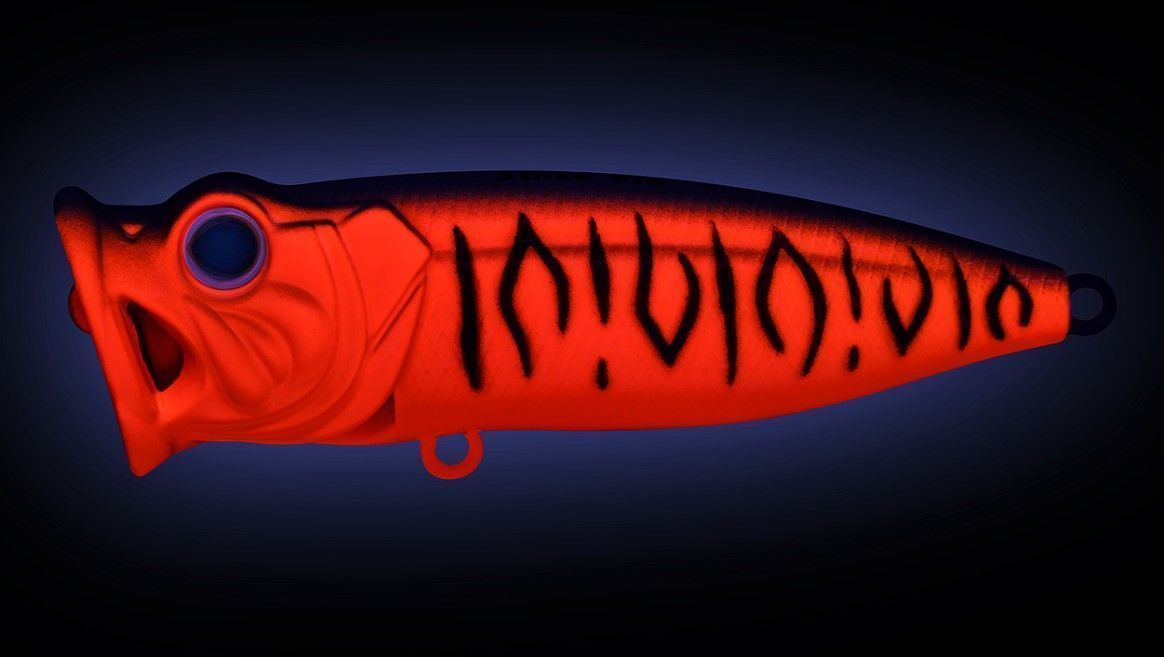 Воблер Strike Pro Pike Pop 60 A207 Red Devil Pearl 6,5 гр   SH-002BA#A207 — крупный план
	                                    1