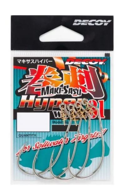 Крючок Офсетный Decoy Worm 31 №3/0 4 шт    Worm 31 #3/0 — крупный план
	                                    1