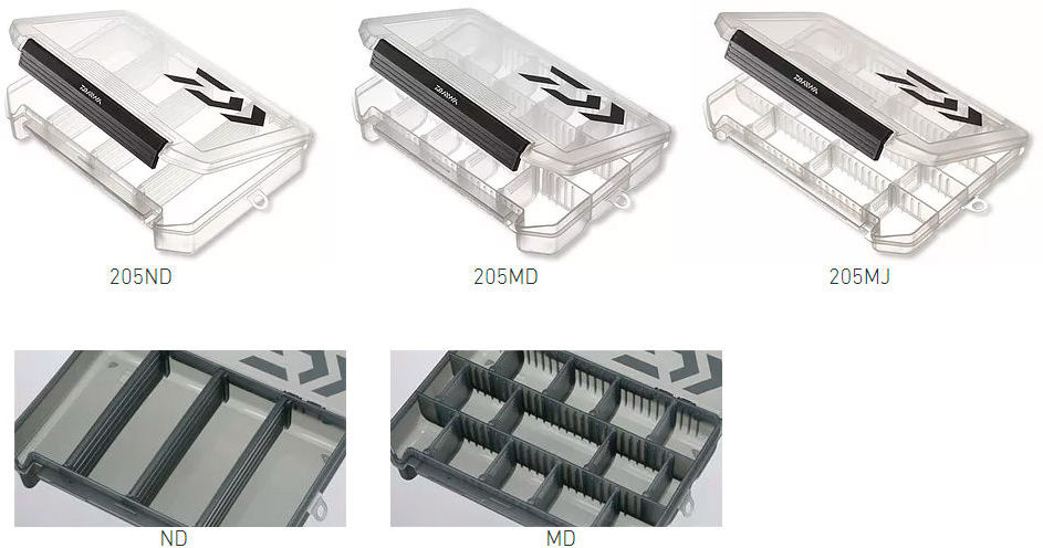 Коробка Daiwa Multi Case  205MD 20,5х14,5х4 см Clear — крупный план
	                                    1
