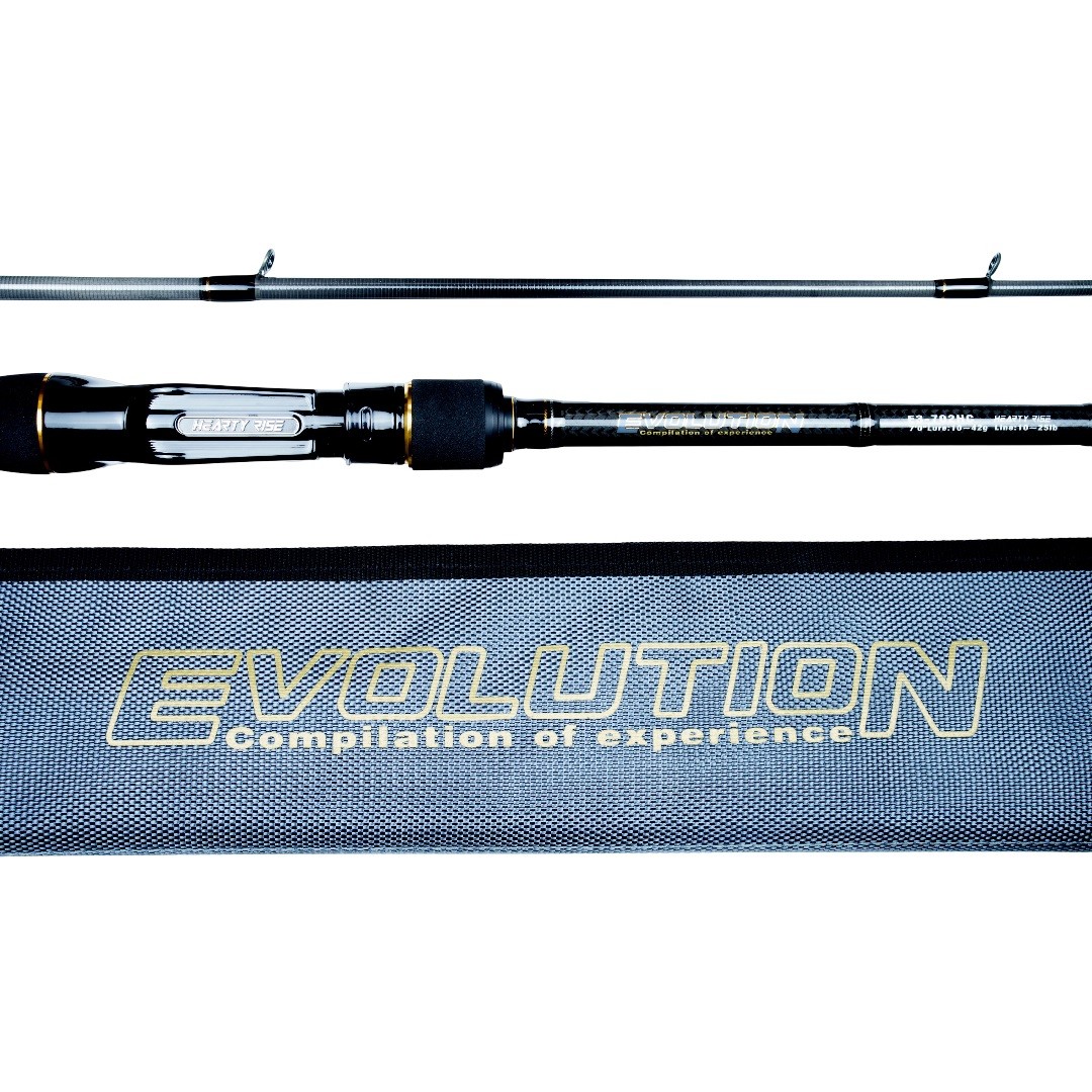 Кастинговое Удилище Hearty Rise Evolution III E3-712XC 215 см 14 - 80 гр    E3-712XC — крупный план
	                                    7