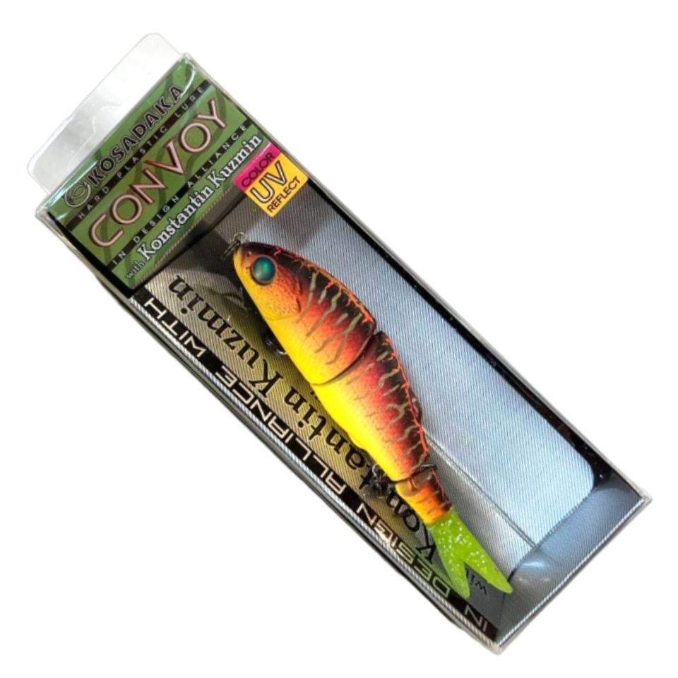 Воблер Kosadaka Convoy 90S RHT 8,9 гр   Cnv90S-RHT — крупный план
	                                    1