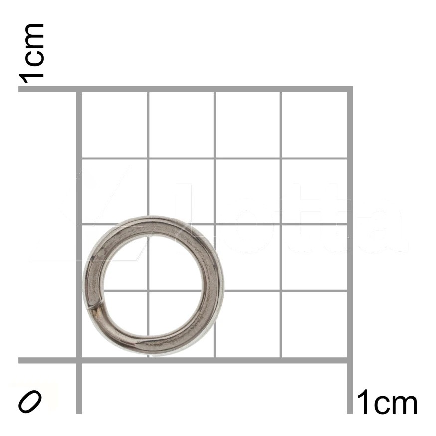 Кольцо Заводное BKK Split Ring-51  №2 18 кг 18 шт    D-SP-1011 — крупный план
	                                    2