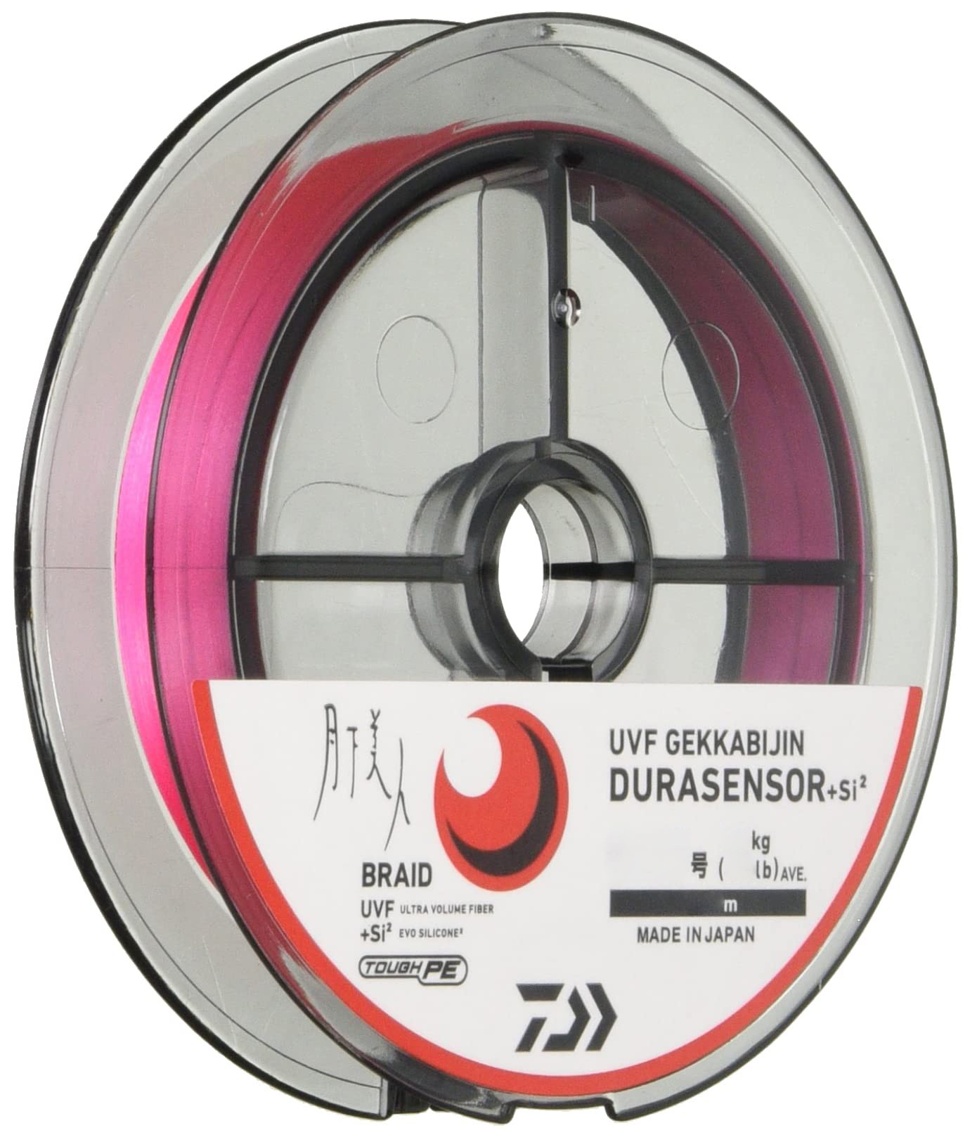 Плетеный шнур Daiwa UVF Gekkabijin Durasensor +SI2 200 м  PE # 0,3 — крупный план
	                                    1