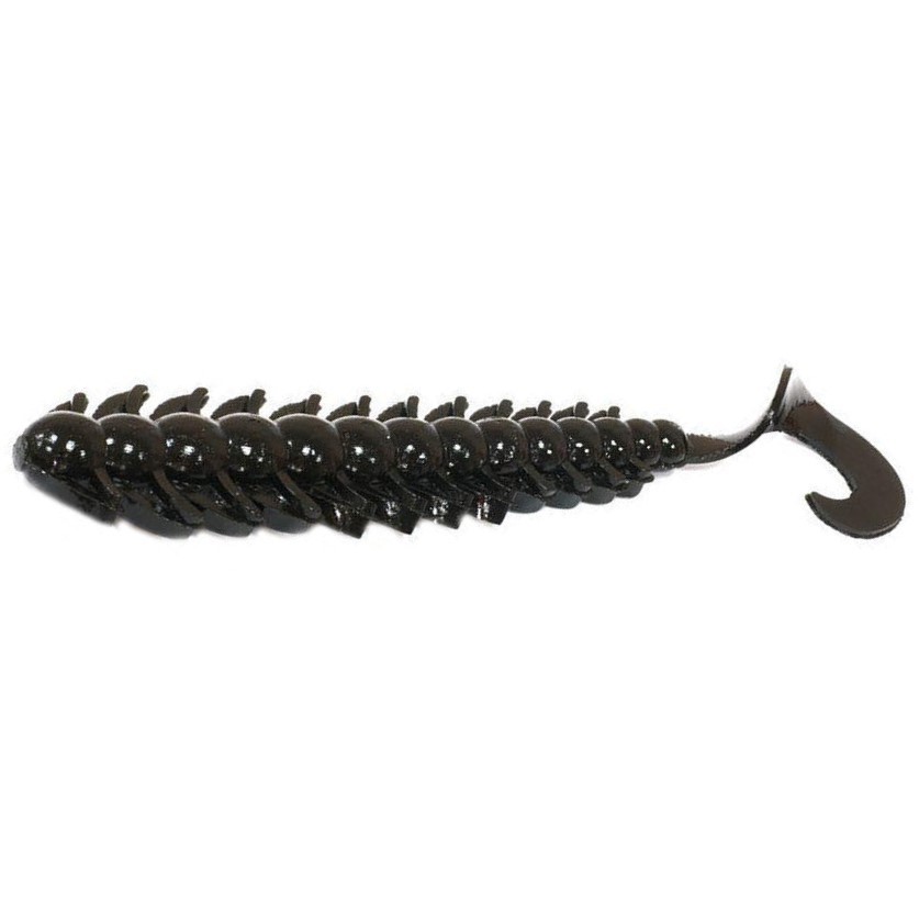 Силиконовая приманка Bait Breath Bugsy 2.5 60 мм 10 шт 003 Solid Black — характеристики,  особенности конструкции