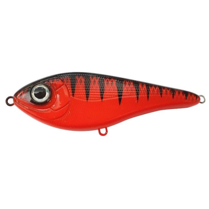 Воблер Strike Pro Buster Jerk II Shallow Runner C771 Red Devil 37 гр   EG-049#C771 — характеристики,
	                                    особенности конструкции