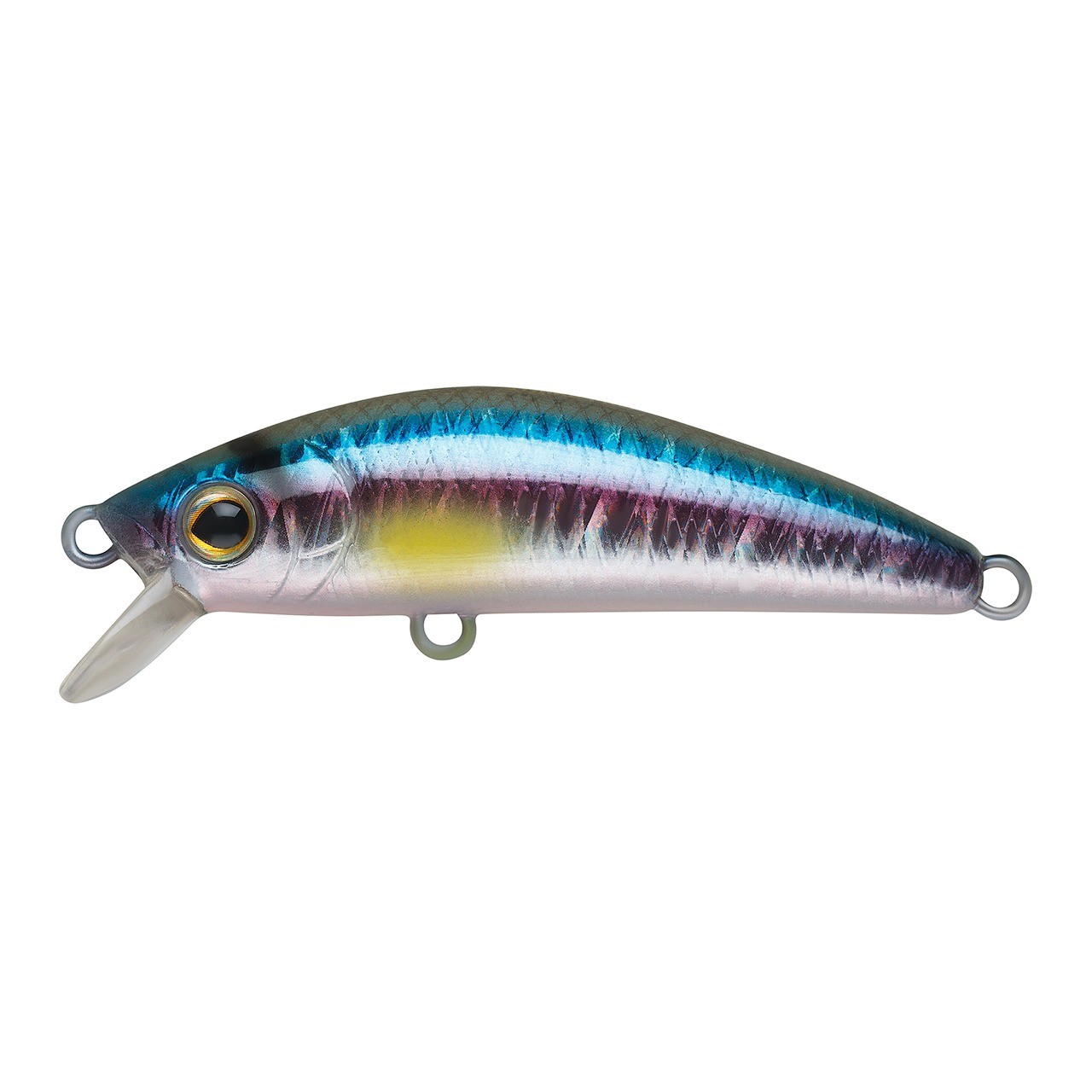 Воблер Strike Pro Mustang Minnow 60 A210-SBO-RP Rainbow Ghost Wakasagi 5,8 гр   MG-002A#A210-SBO-RP — характеристики,  особенности конструкции