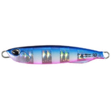 Пилькер DUO Drag Metal Cast Slim 40g 40 гр 74 мм PHA0040 Blue Pink Zebra Glow   DUO-98445 — характеристики,  особенности конструкции