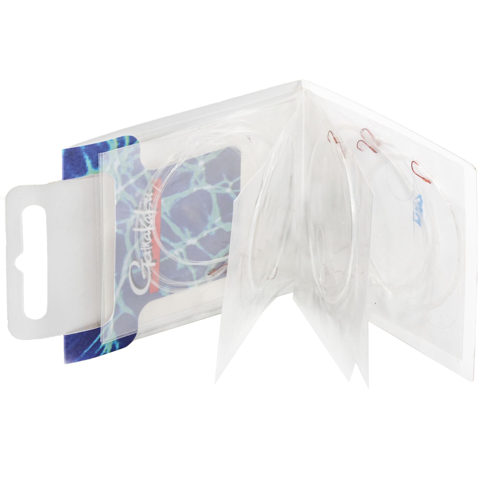 Поводок Gamakatsu Booklet Bream 1010R 100 см  0,14 мм  10 шт №12  140144-012-014 — крупный план
	                                    2