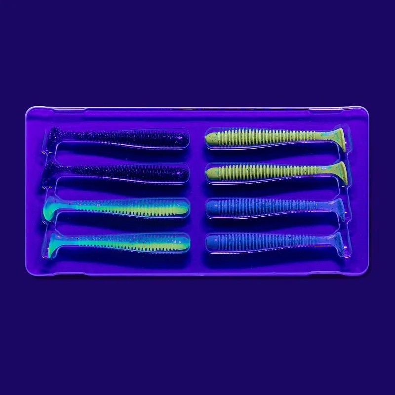 Силиконовая приманка CF Company Vibro Worm 2.5 63 мм 8 шт M122   81-65-M122-6 — крупный план
	                                    1