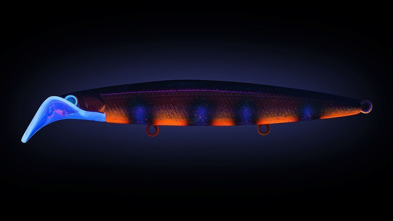 Воблер Strike Pro Scooter Minnow 110F C096F 11,8 гр   EG-186F#C096F — крупный план
	                                    1