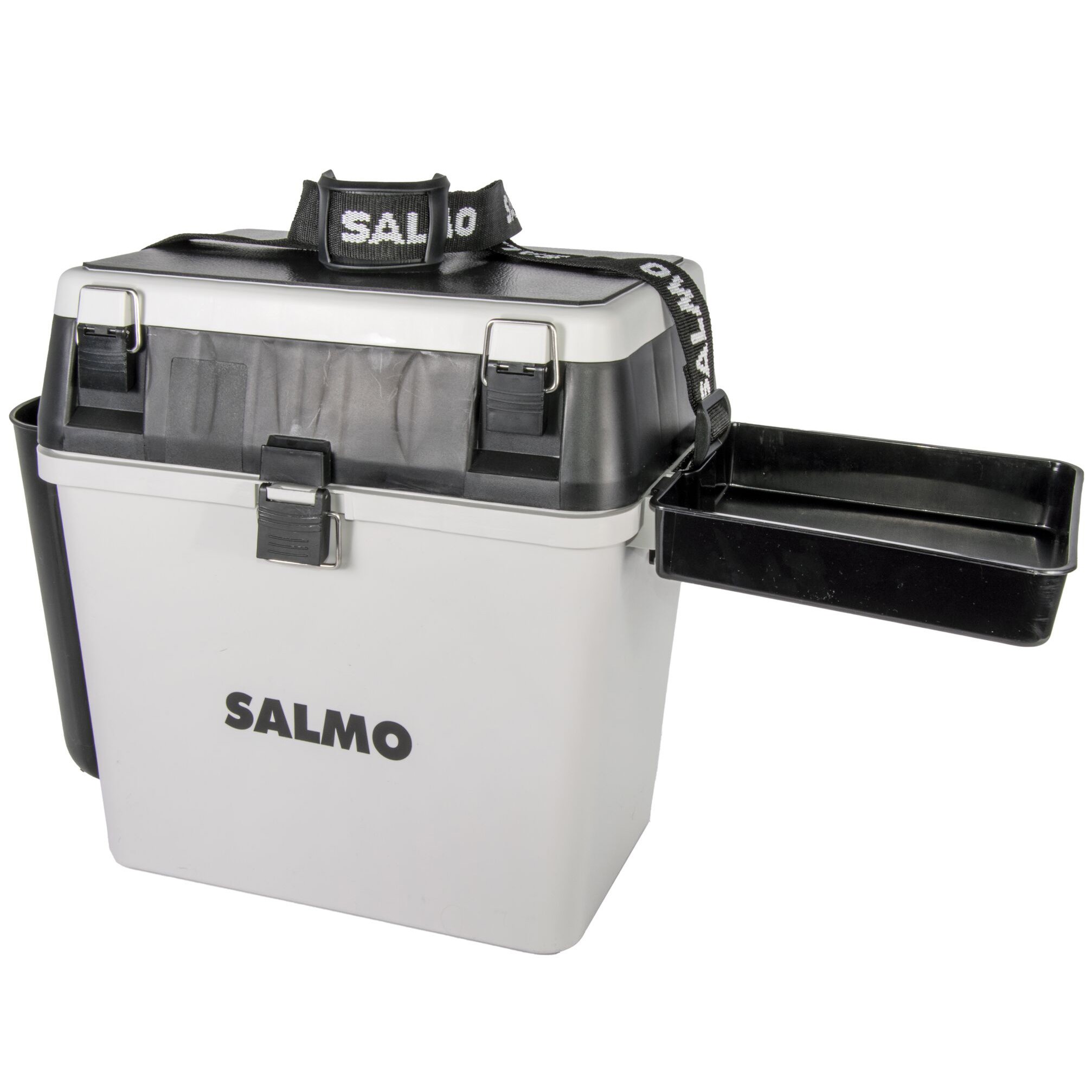 Ящик Salmo 2-х Ярус.(Из 5-ти Частей) пласт.  39,5х24,5х38 см Сер.   2075 — крупный план
	                                    6