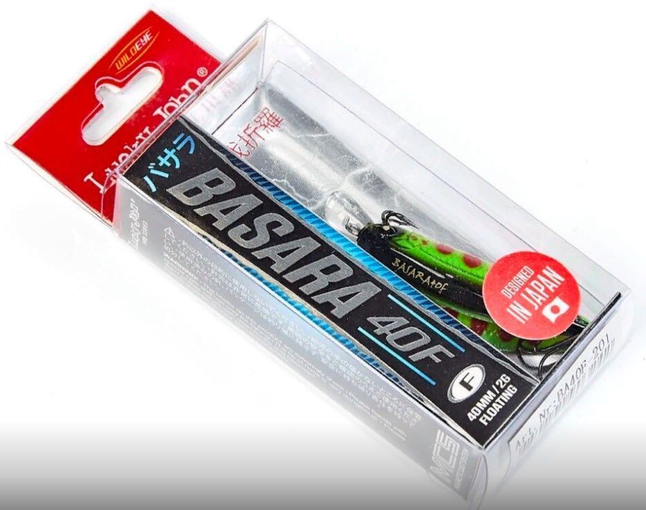 Воблер Lucky John Basara 40F 201 2 гр Pro Series  BA40F-201 — крупный план
	                                    1