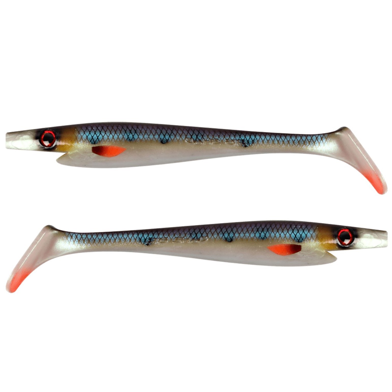 Силиконовая приманка Strike Pro Pig Shad Tournament 180 мм 2 шт Royal Perch   SP-172M#152 — характеристики,  особенности конструкции