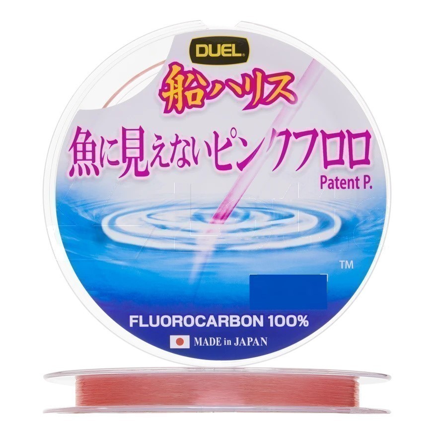 Флюорокарбон Duel Pink Fluorocarbon Fish Cannot See  100 м 0,52 мм    H4403-SP — характеристики,  особенности конструкции